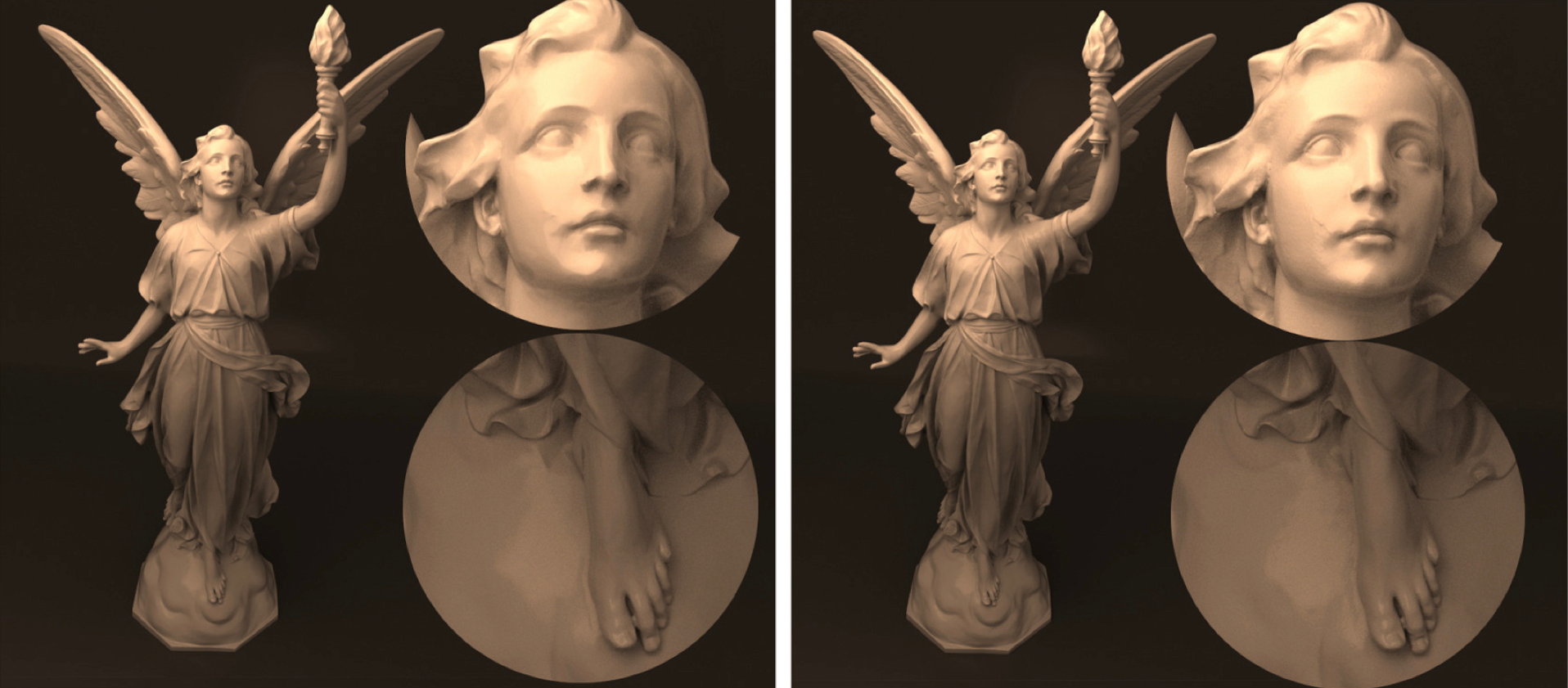 Saliency detection for large-scale mesh decimation – Ken Anjyo
